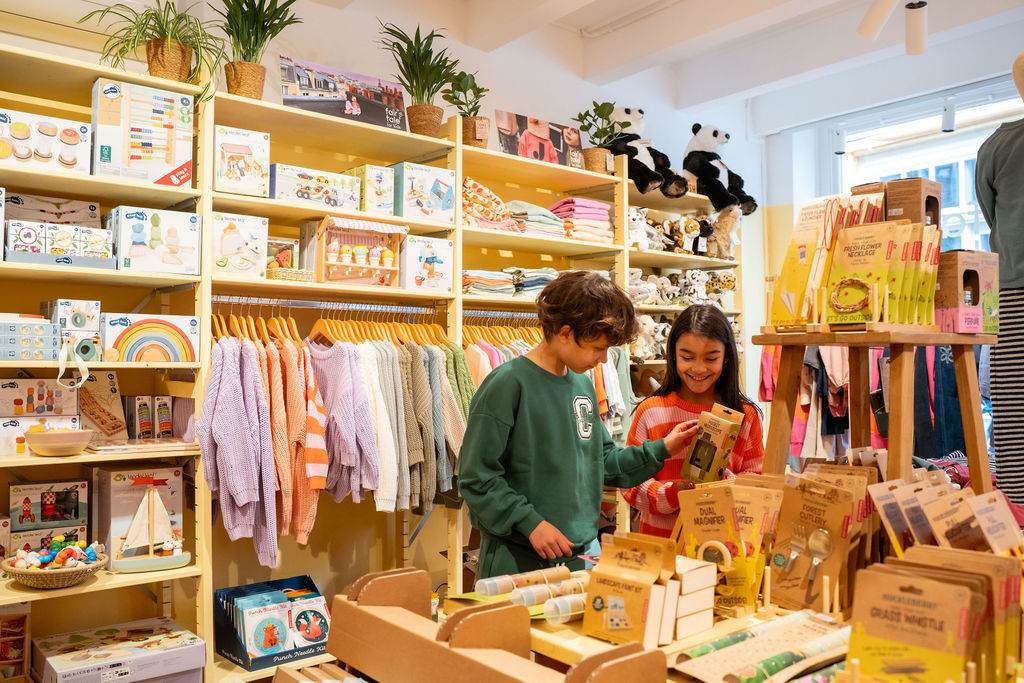 Duurzame kinderwinkel in Zutphen